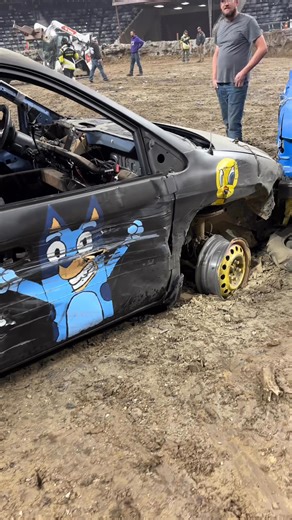 9.8K views · 138 reactions | Congratulations to Justin Lehner in the Hobo Mini Van class for winning the Best Paint Award! Thank you to Jason Sauer for making the trophy. | Smash It Demolition Derby | Facebook