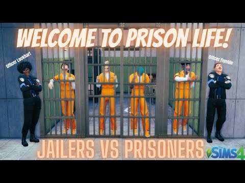 Meet the Prisoners & Jailers | Sims 4 Prison Mod (Episode 1)