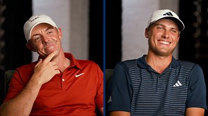 Players answer each other's questions prior to TOUR Championship
