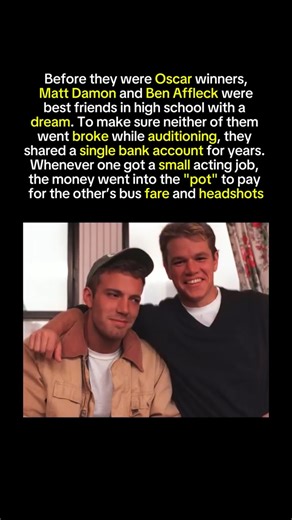 Ben Affleck and Matt Damon's Unbreakable Bond Started Here #celebrities #actor