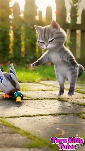 Helicopter Cat vs Splash Attack Duck