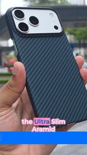 Pitaka Aramid Fiber Cases For Your iPhone 17 Pro Max!