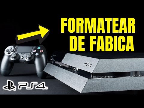 ✅Cómo RESTABLECER PS4 de FABRICA | Inicializar PS4 Completo | Modo Seguro | GUÍA 2025