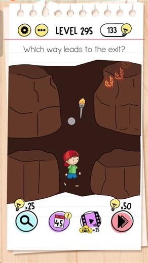 Brain test level 295 solution