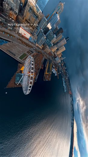 Seattle Great Wheel on the Waterfront 🎡🌆 ‪@Antigravity_Global‬