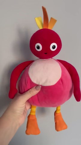 Vintage Twirlywoos Toodloo Musical Soft Toy Plush, Red Character From Kids UK TV Show, Working Sound Toy 14” - Etsy