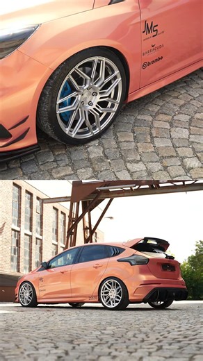 Ford Focus RS: Tieferlegung + Gewindefahrwerk & Barracuda Dragoon 19″ Ultraleicht Felgen!“ ✅