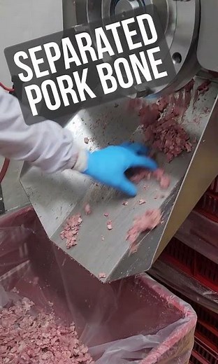 Pork Bone Mechanical Separation