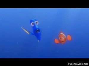 Finding Nemo - Dory Speaking Whale on Make a GIF