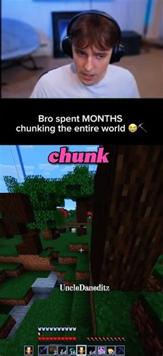 Bro spent MONTHS chunking the entire world 😭⛏️”