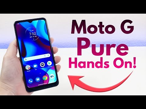 Moto G Pure - Hands On & First Impressions!