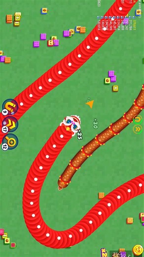 Wormszoneio magic gameplay ☠️😱🐉 || #wormszone #foryou #shortsfeed #shorts