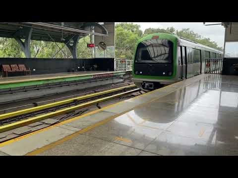 Bangalore city Metro Train Journey to National College | Namma Metro Ride #train #travel #metro