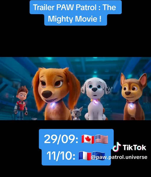Paw Patrol Universe sur TikTok