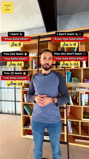 🤓🤓Verb conjugation for the verb “to learn!” How do you conjugate “we,” “you (pl),” and “they?” ⬇️