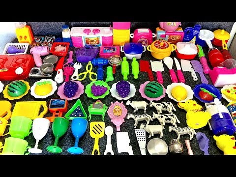 3:09 Minutes satsfying with Toy unboxing Hello kitty kitchen set|Toy world ASMR|