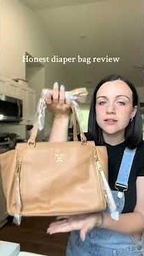 Miss Fong Honest Diaper Bag Review | Mini Crossbody Bag Purse | Toddler Mom #diaperbag #momlife