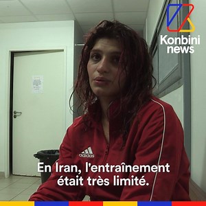 3.9K reactions · 1.2K shares | Après un combat de boxe historique, elle ne peut pas rentrer dans son pays. En short et sans hijab, Sadaf Khadem est devenue la première Iranienne à faire un combat officiel. C’était ce week-end en France et on y était  | Konbini news | Facebook