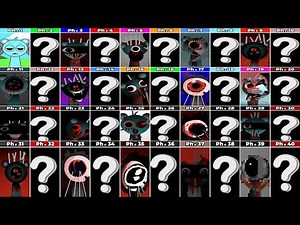 Incredibox Sprunki Pyramixed All Phase From Phase 1 To Phase 40 | Sprunki FULLY Animated