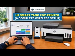 HP Smart Tank 7301 WiFi Setup – Easy Wireless Connection Guide | Printer Tales