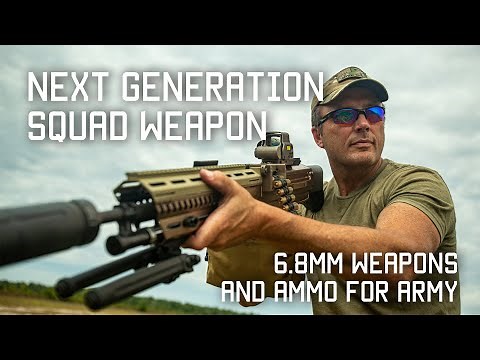 Next Generation Squad Weapons l 6.8mm Weapons & Ammo for Army NGSW l EXCLUSIVE With Textron Systems