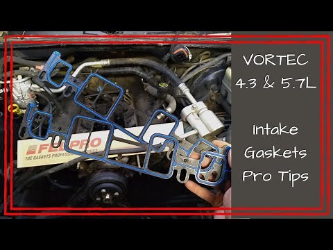 Vortec 4.3 & 5.7 L Intake Gasket Replacement How To | Tips & Tricks | How to Replace Distributor