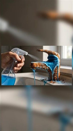 Extremely Rusty Water Tap Restoration | Satisfying Rust Removal Cleaning Video#shorts