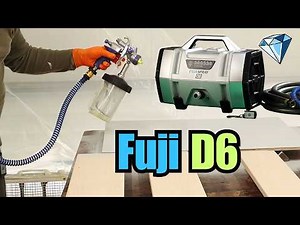 Spraying with Fuji D6 Turbine with a Variety of Paint Guns