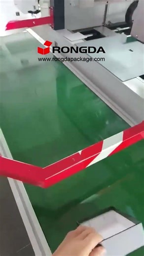 RB500 Fully automatic rigid box making machine dual wrappers