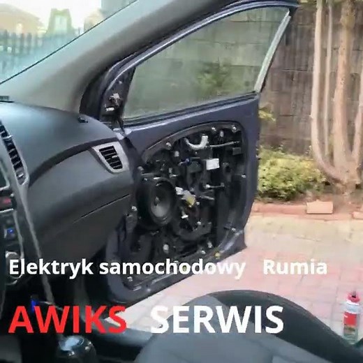 szyba nie zamyka się #autoelektryk #awiksserwis