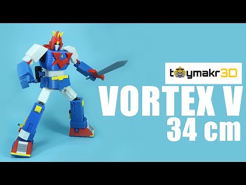 FREE DOWNLOAD 34cm!! VOLTES V Stl files for 3d Printing