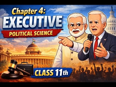 Executive | Class 11 Political Science Chapter 4 | Full Chapter Explanation