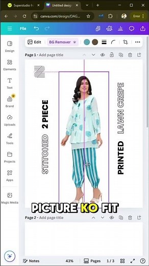 How to Edit Product Photos & Videos for Clothing Brand | Canva + Super Studio Tutorial Episode 42
