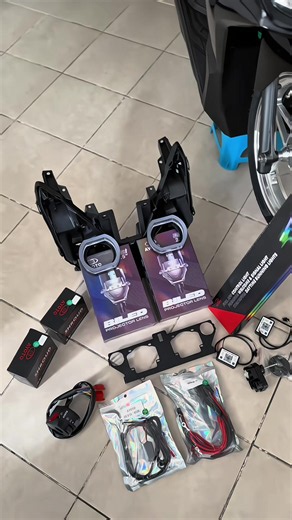 Ayoto Bi-LED Projector Set Up Package for Honda Click