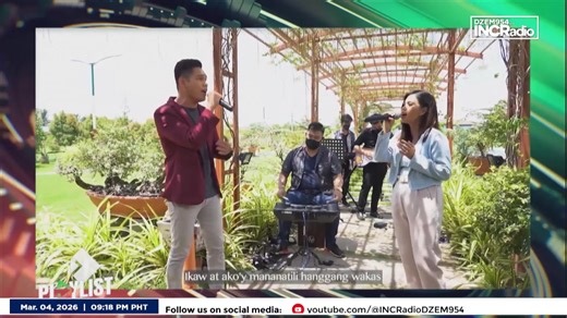 Let your heart sing with INC Original love music! Join us every Wednesday night from 9 to 10 p.m. 🎧❤️ Catch it live on INCRadio DZEM 954 kHz, on INCRadio YouTube channel, and the INC Production Company’s Facebook page. 📱 And remember, it’s your music, your playlist! ✨ | INC Production Company