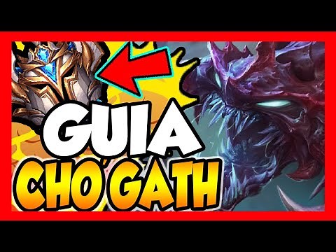 CHO'GATH S11 (GUÍA - CÓMO JUGAR CON CHO'GATH) HABILIDADES, RUNAS, BUILD | 👇 S11 EN LA DESCRIPCIÓN 👇