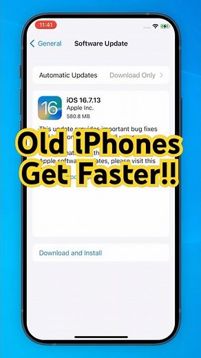 Old iPhones Get Faster! iOS 16.7.13 Update Review