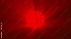 red glowing club light,best animation in 4k.
