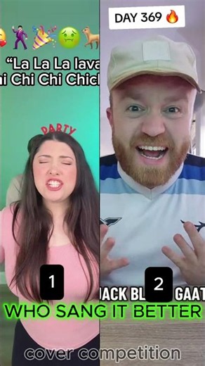 LA LA LA LAVA CHI CHI CHI CHIKEN 🎤 #duet #singing #cover #viral #singer #shorts