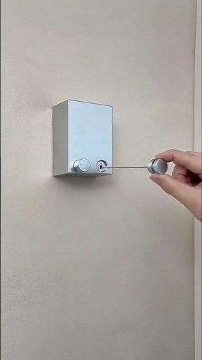 Retractable Cloth line for Drying Clothes #home #homedecor @CreativeExposure @Tech