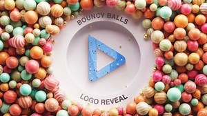Bouncy Balls Logo Reveal (Portrait) | Renderforest