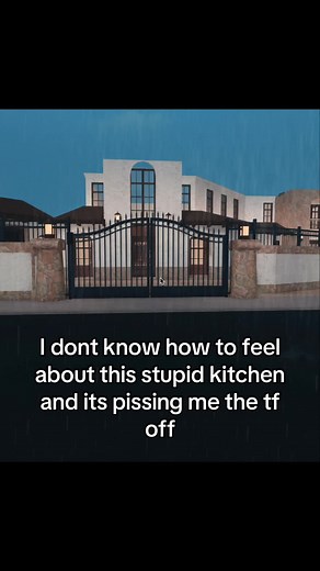 Frustration with Tuscan Kitchen Design in Bloxburg