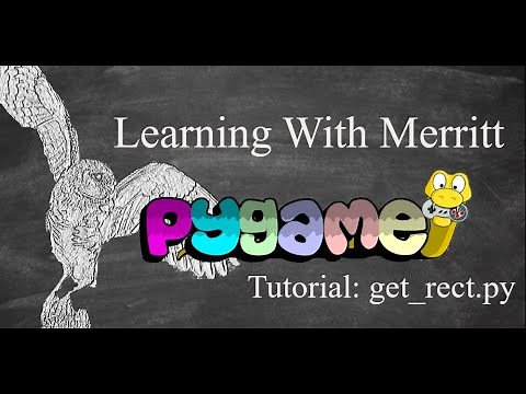 get_rect explained (use with Pygame Beginner Tutorial 1)