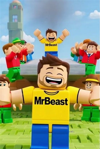 What is Mr. Beast doing on Roblox? #shorts