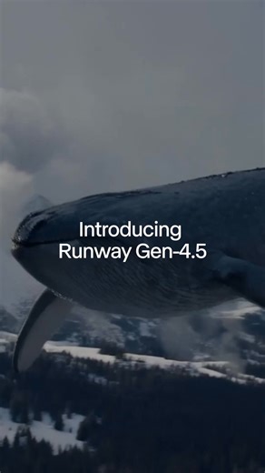 Meet Runway AI's Gen-4.5! • Unleash unprecedented creativity • Revolutionize your workflow What will you create next? | Runway