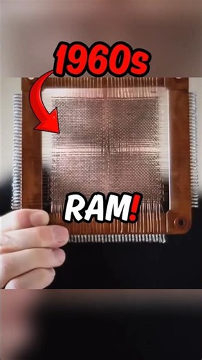 Magnetic Core Memory Explained #facts