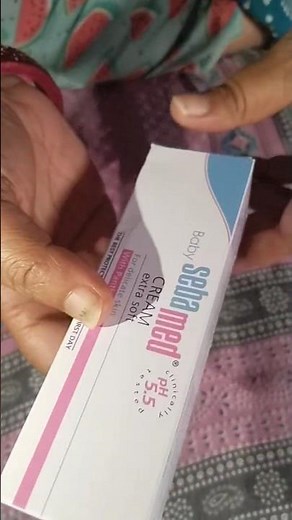 sebamed extra soft baby Cream 😊#shorts #ytshorts #youtubeshorts