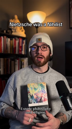 Austin📚 on Instagram: "To be clear: nihilism does not tell anyone how to live, nor does it say that life cannot be valuable. Nihilism is solely a description of the universe as existing without an overall context of meaning, which Tartaglia argues must be transcendent. If meaning is to be embedded in the universe and gives humans meaning, then humans will have meaning NO MATTER how they act. Because meaning does not exist in this overall context, many people think that life is not valuable. Tar