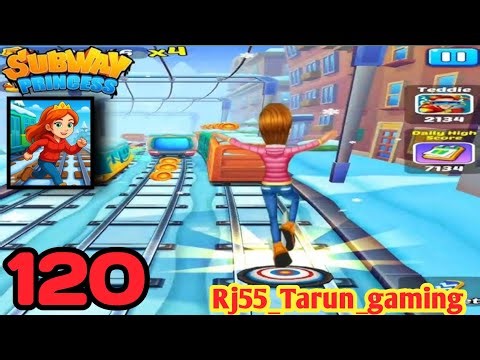 Subway Princess Runner - Gameplay Walkthrough Tutorial Part-120 All Levels Mobile Game(Android, iOs)