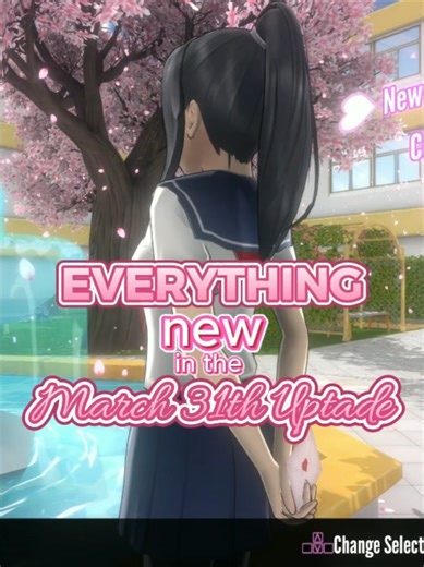 Everything new in Yansim's March 31st update. #fy #fyp #yandere #yanderesimulator #xyzabc